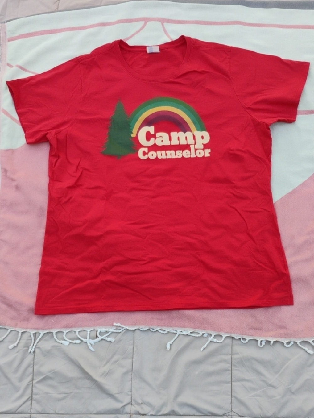 Camp Counselor T Shirt Size XL